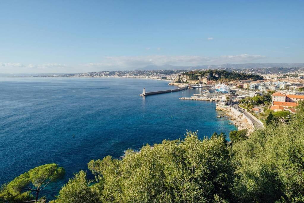 Appartement 2 Chambres Refait A Neuf, Climatise, A 2 Min De La Mer Nizza Exterior foto