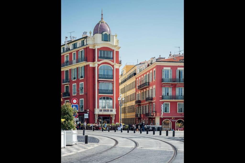 Appartement 2 Chambres Refait A Neuf, Climatise, A 2 Min De La Mer Nizza Exterior foto